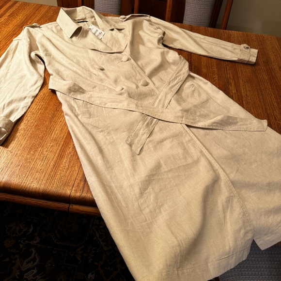NWT Cotton:On Women’s Sunset Trench Size Large - Picture 1 of 16